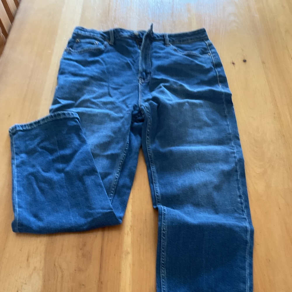VENUS Men's Relaxed Fit Blue Jeans